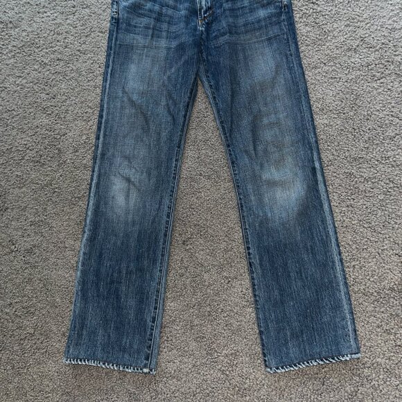 Vintage Y2K CofH CITIZENS OF HUMANITY SID BLUE JEANS - Made in USA -Size W31 L32 - Picture 2 of 16